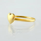 Anillo Corazón 0.75gr / T8 1/4 / Oro Amarillo 18K ©