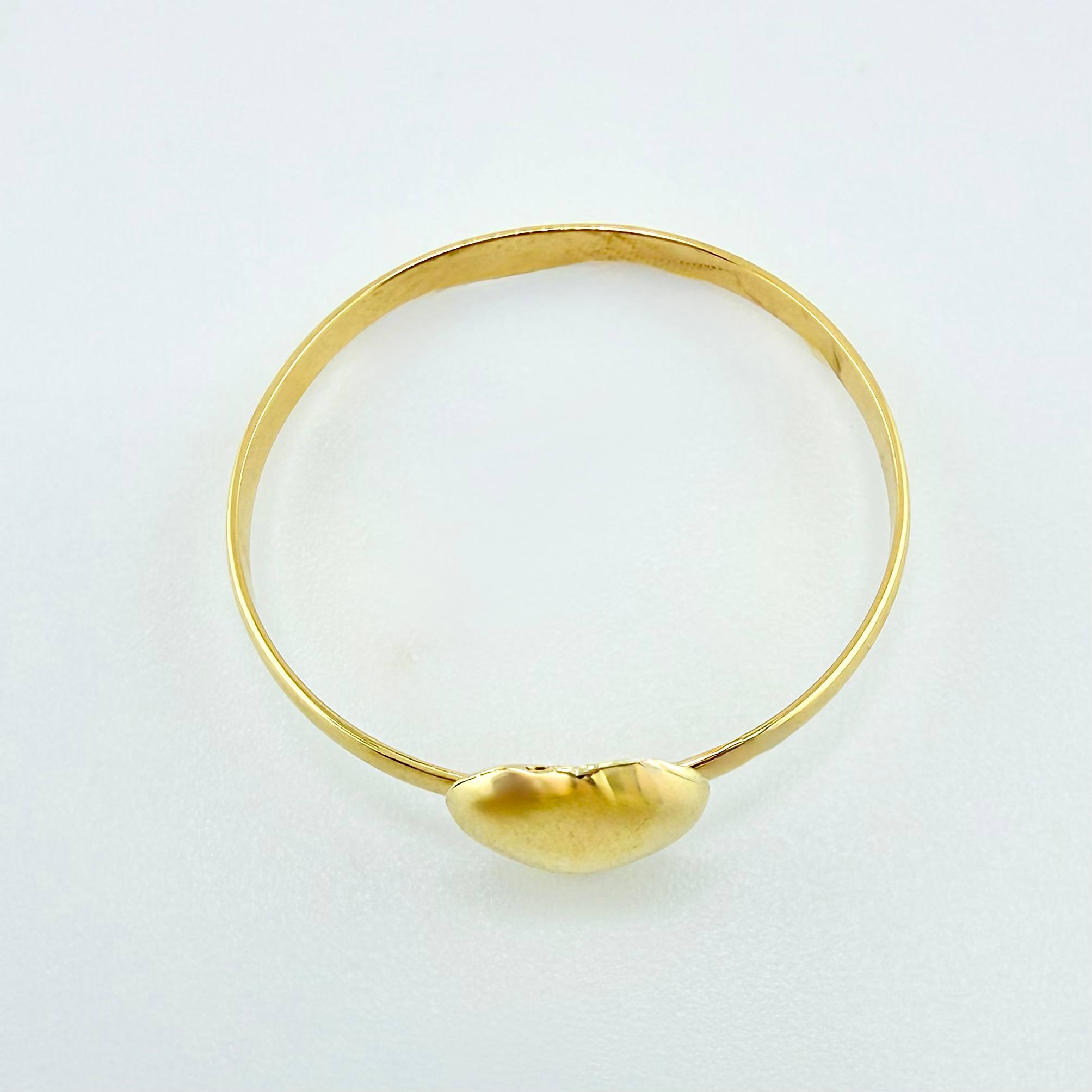 Anillo Corazón 0.75gr / T7 / Oro Amarillo 18K