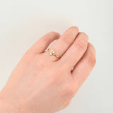 Anillo Corazón 0.75gr / T8 1/4 / Oro Amarillo 18K ©