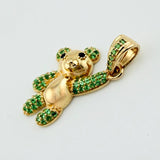 Dije Oso Mano Arriba 2.7gr / 2.6cm / Oro Amarillo 18K