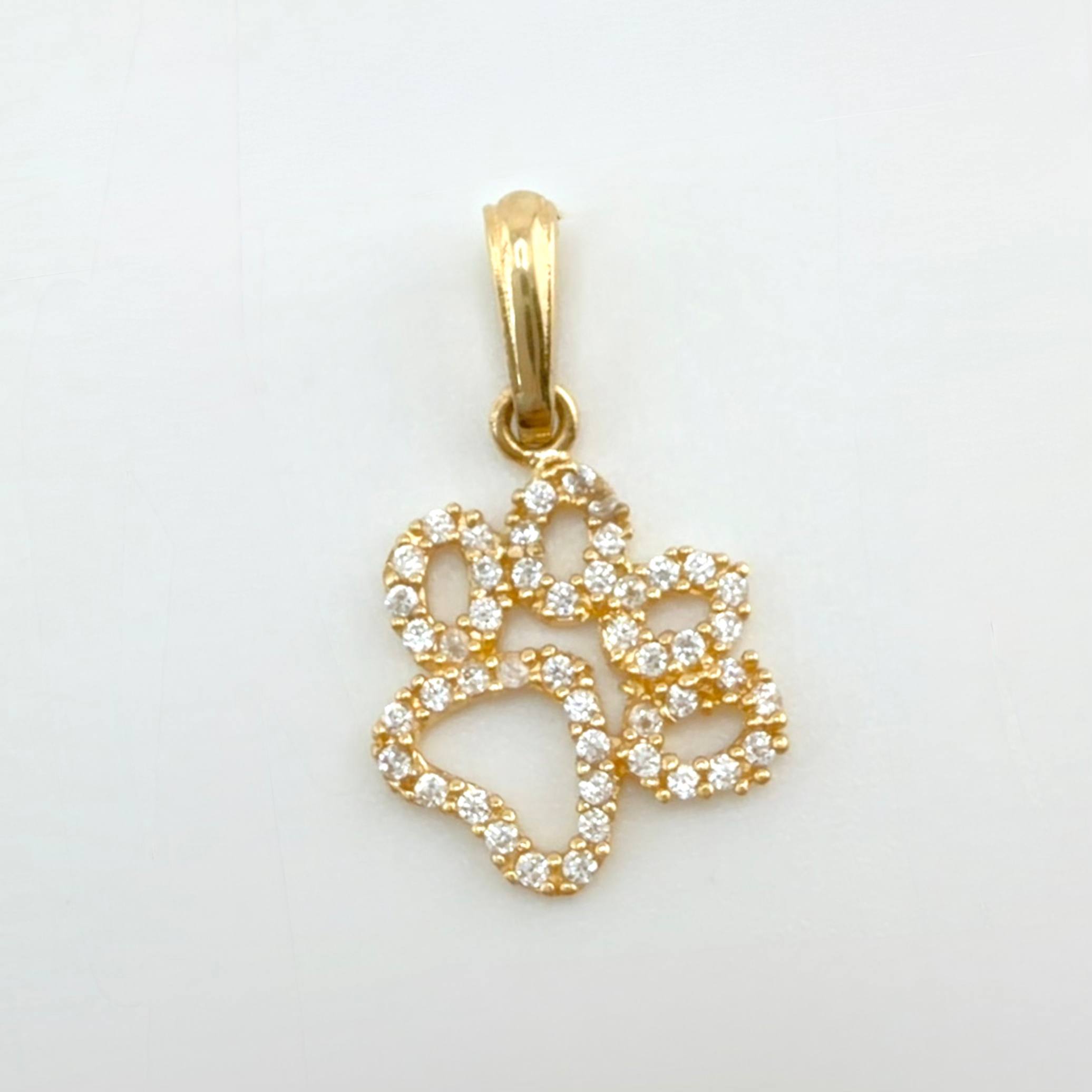 Dije Huella 1gr / 2.2cm / Oro Amarillo 18K ©