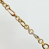 Pulso Aro Seguido 3.85gr / 19cm / 5mm Tres Oros +4 18K