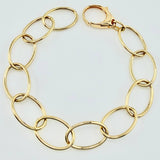 Pulso Burbujas 6.4gr / 19cm / 12mm Oro Amarillo +4 18K