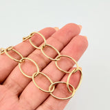 Pulso Burbujas 6.4gr / 19cm / 12mm Oro Amarillo +4 18K