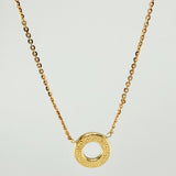 Cadena Aro Seguido Aro Tribal 3.9gr / 45cm / 1.4mm Oro Amarillo +4 18K