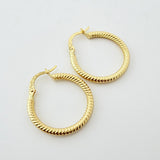 Candongas Yian 1.4gr / 2.5cm / Oro Amarillo 18K