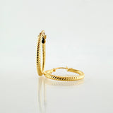 Candongas Yian 1.55gr / 2.5cm / Oro Amarillo 18K