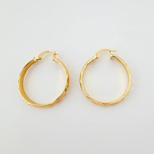 Candongas Lary 2.7gr / 4cm / Oro Amarillo 18K