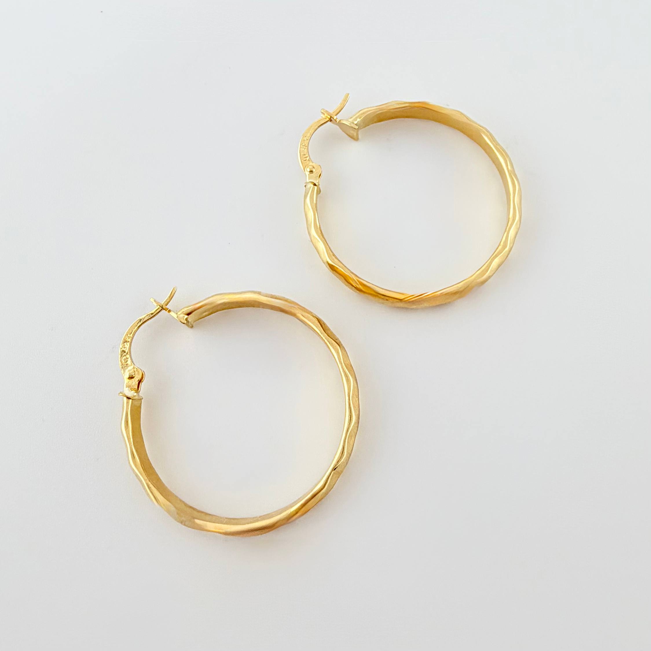 Candongas Lary 2.75gr / 4cm / Oro Amarillo 18K