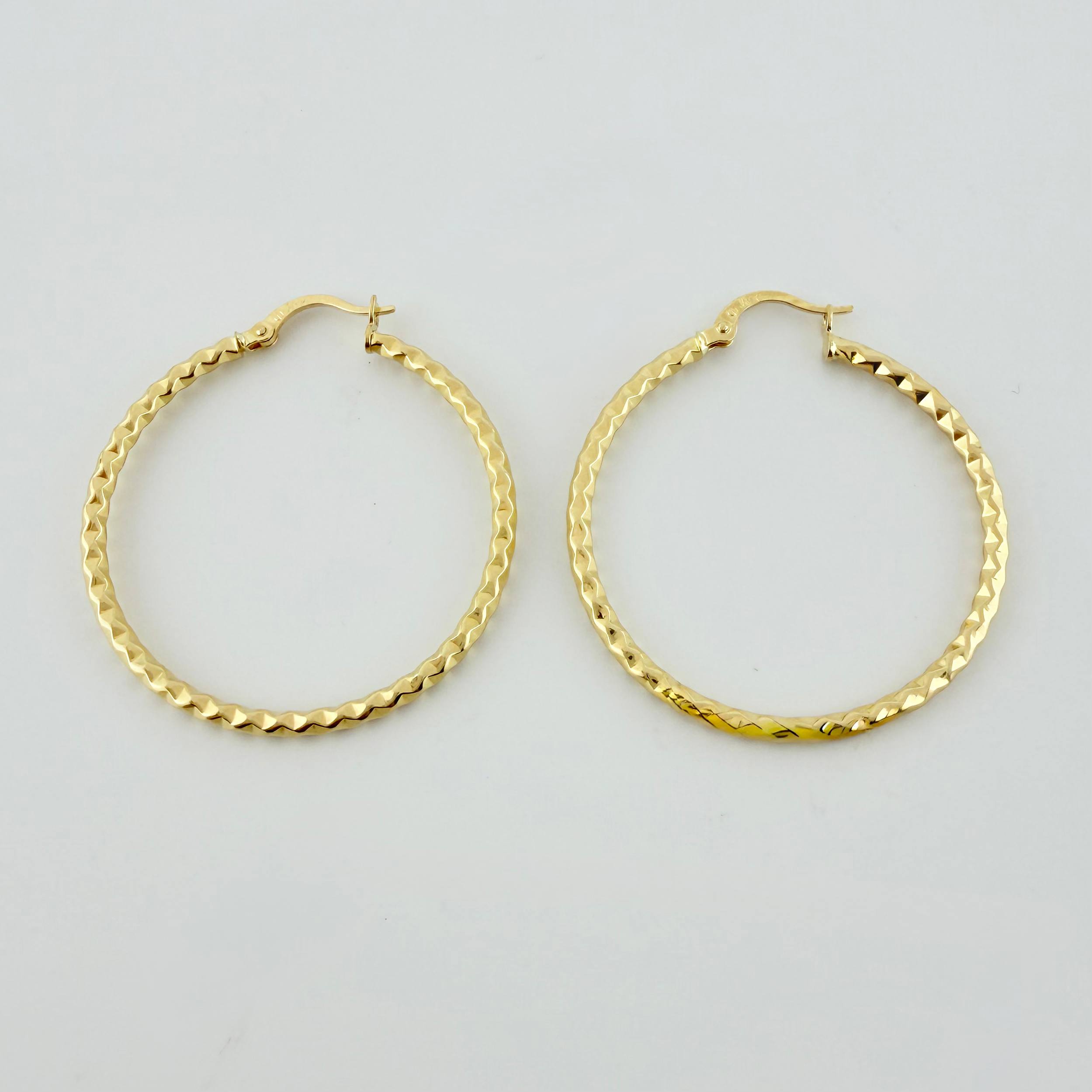 Candongas Kataleya 2.85gr / 4cm / Oro Amarillo 18K