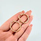 Candongas Tribal 1.75gr / 2.7cm / Oro Amarillo 18K