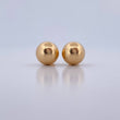 Topos Bola 1.2gr / 10mm Lisa Oro Amarillo 18K $