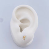 Topos Delfin 0.4gr / Oro Amarillo 18K $