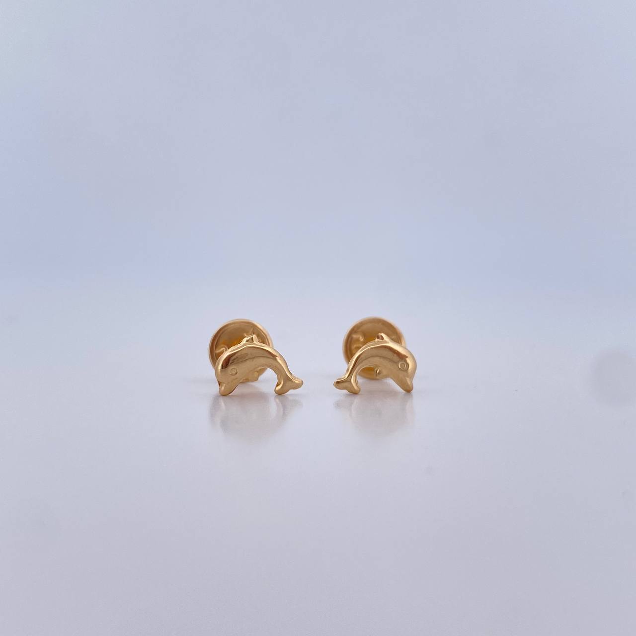 Topos Delfin 0.4gr / Oro Amarillo 18K $