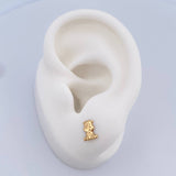 Topos Vaca 0.5gr / Oro Amarillo 18K &