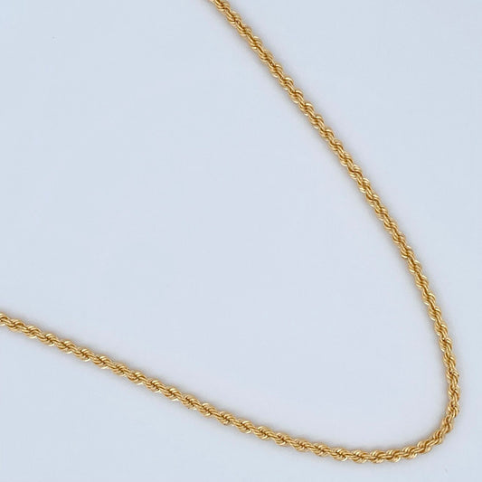 Cadena Lazo 4.65gr / 50.3cm / Oro Amarillo +3 18K $