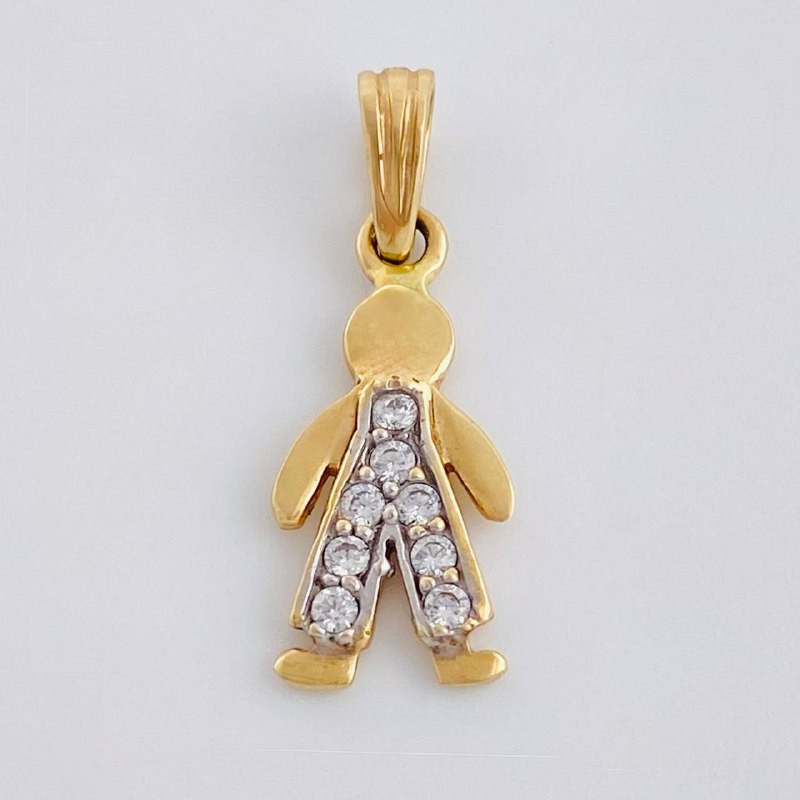 Dije Niño 1.15 g / 2 cm Oro Amarillo 18K