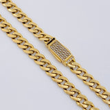 Cadena Cubana 26.85 g / 61 cm / 6 mm Oro Amarillo 18K