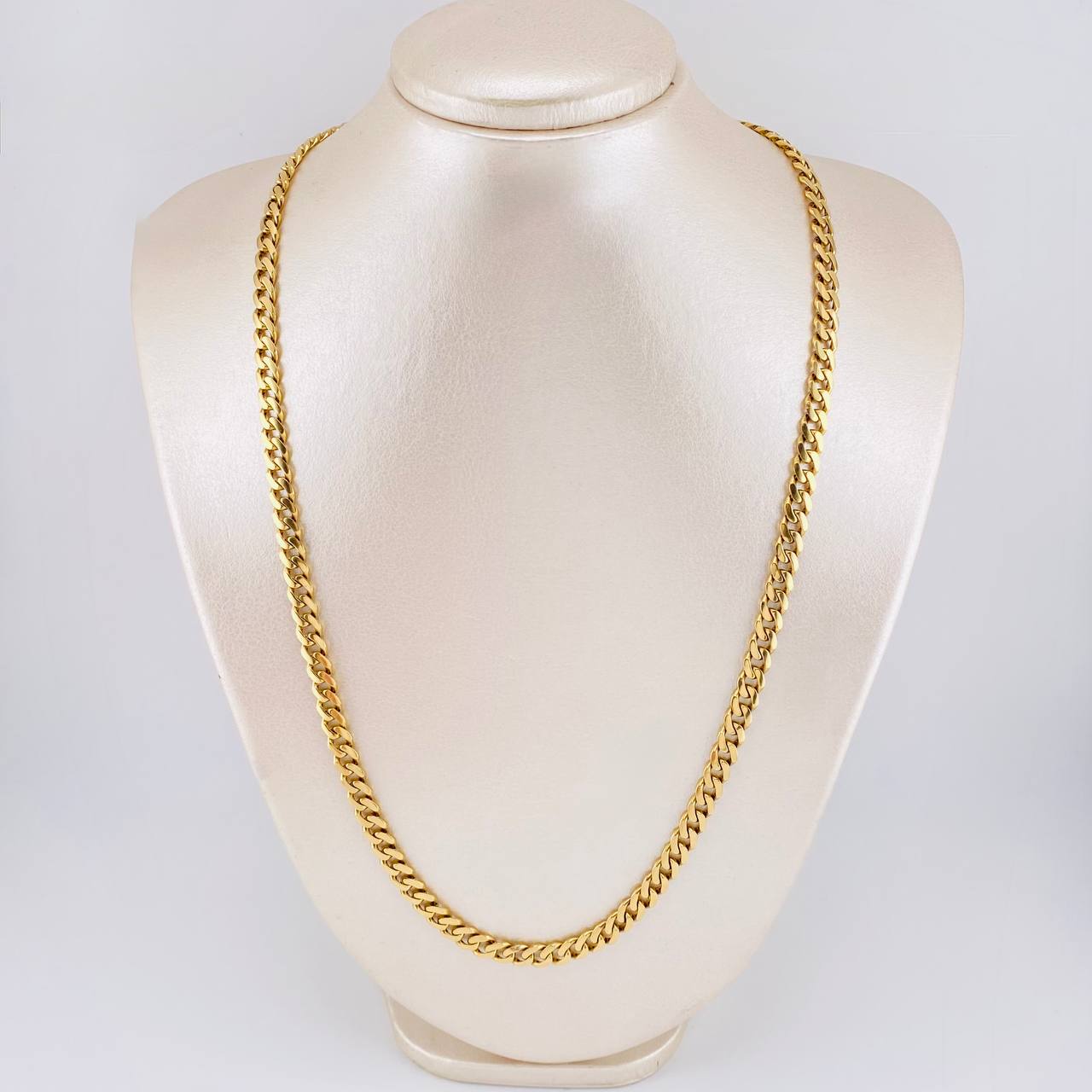 Cadena Cubana 26.85 g / 61 cm / 6 mm Oro Amarillo 18K