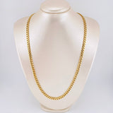Cadena Cubana 26.85 g / 61 cm / 6 mm Oro Amarillo 18K