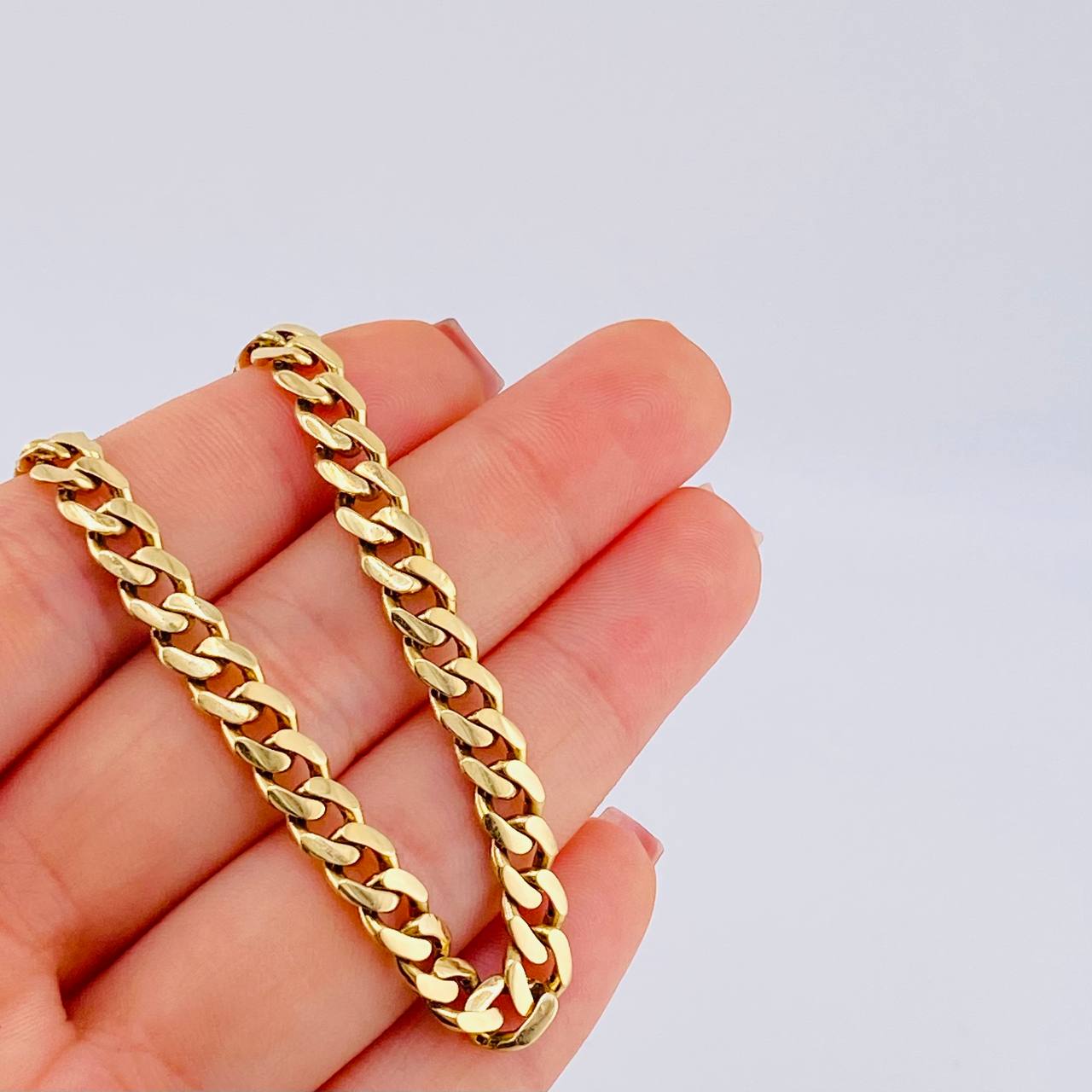 Cadena Cubana 26.85 g / 61 cm / 6 mm Oro Amarillo 18K