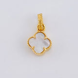 Dije Trebol 0.6 g / 1.1 cm Oro Amarillo 18K
