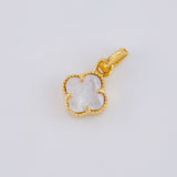 Dije Trebol 0.6 g / 1.1 cm Oro Amarillo 18K