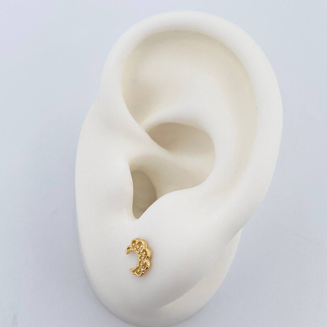 Topos Luna Elegante 0.75gr / Oro 18K &