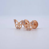 Topos Mariposa 0.65gr / Oro 18K &