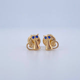Topos Gato 0.65gr / Oro 18K &