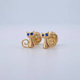 Topos Gato 0.65gr / Oro 18K &