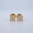 Topos Flor 0.65gr / Oro 18K &