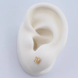 Topos Flor 0.65gr / Oro 18K &