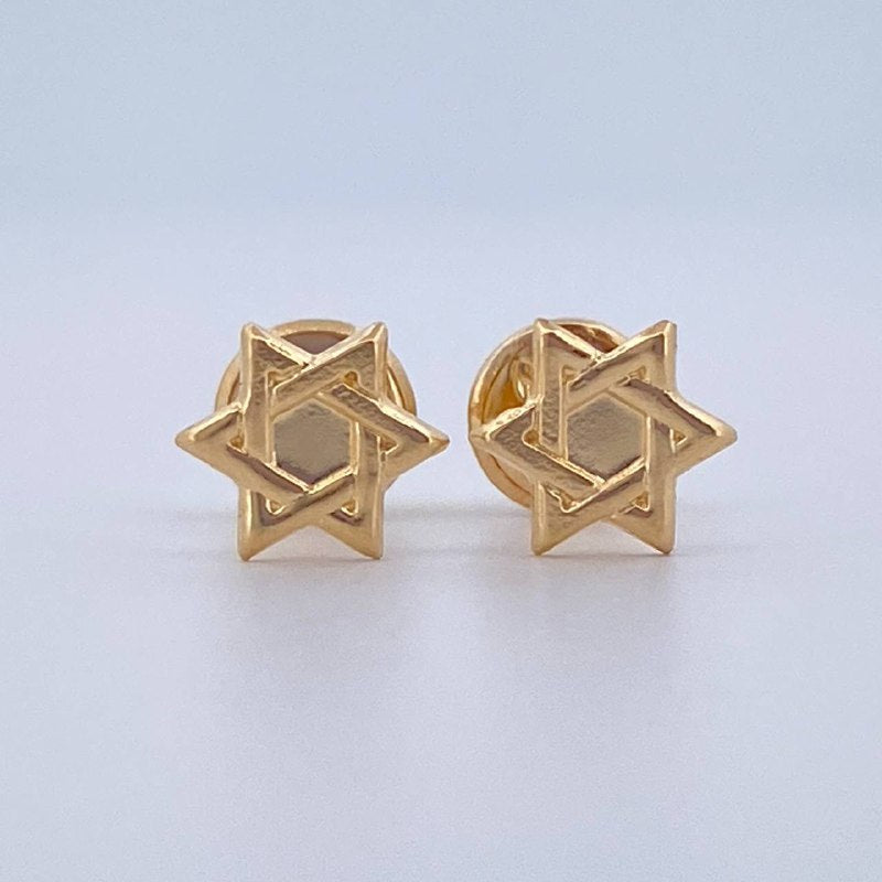 Topos Estrella De David 0.55gr / Oro 18K &