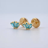 Topos Petalos 0.65gr / Oro 18K &