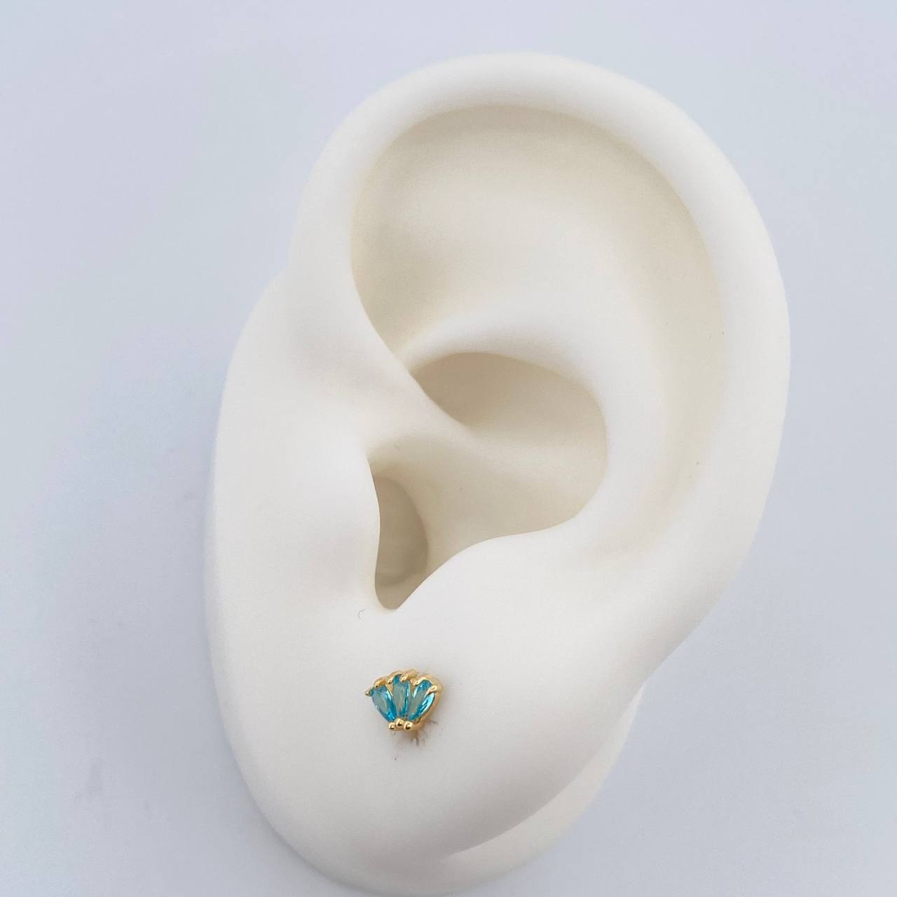 Topos Petalos 0.65gr / Oro 18K &