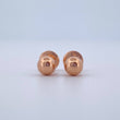 Topos Bola Lisa 0.55gr / 5mm Oro Rosa 18K %