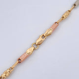 Cadena Rustica Tribal 9.95gr / 57cm / Oro 18K &