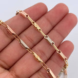 Cadena Rustica Tribal 9.95gr / 57cm / Oro 18K &