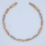 Tobillera Rustica Barril 6.45gr / 25cm / Oro 18K &