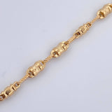Pulso Rustico Corona RX 4.55gr / 21.7cm / Oro 18K &