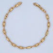 Pulso Rustico Corona RX 4.55gr / 21.7cm / Oro 18K &