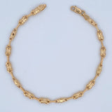 Pulso Rustico Corona RX 4.55gr / 21.7cm / Oro 18K &