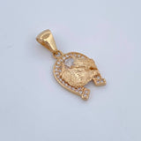 Dije Herradura Caballo 2.25gr / 2.5cm / Oro 18K &