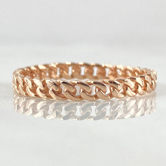 Anillo Cubano 1.7gr / T7 3/4 / Oro 18K -