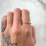Anillo Cubano 1.7gr / T7 3/4 / Oro 18K -