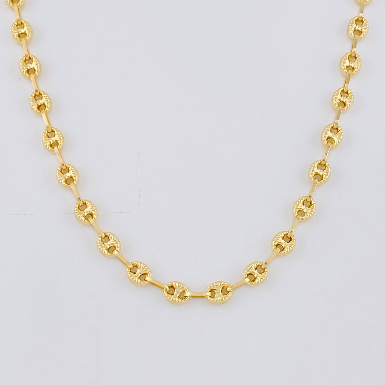 Cadena Gc Diamantada 4.75 g / 45.6 cm / 3.3 mm Oro Amarillo 18K