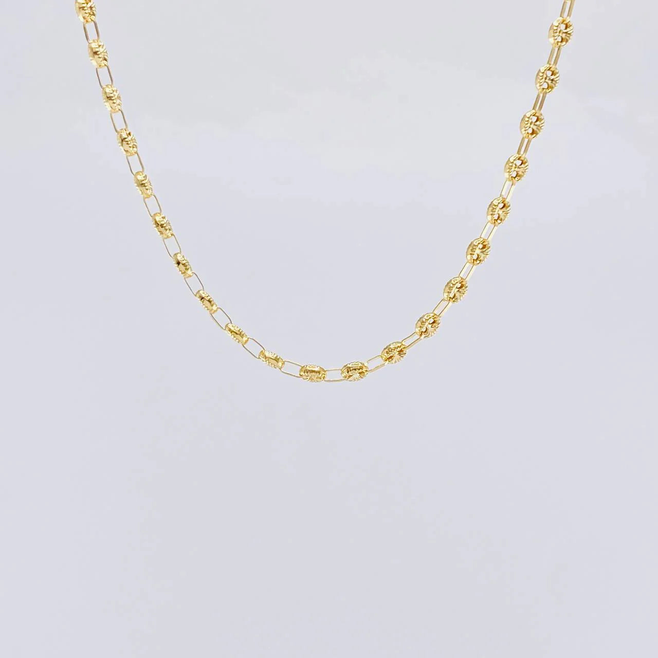 Cadena Gc 5.35g / 51.05cm / 3.3mm Oro Amarillo 18K