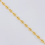 Cadena Gc Diamantada 4.7 g / 46 cm / 3.3 mm Oro Amarillo 18K