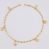 Tobillera Gc Dijes 4.15 g / 26.5 cm / 3.1 mm Oro Amarillo 18K